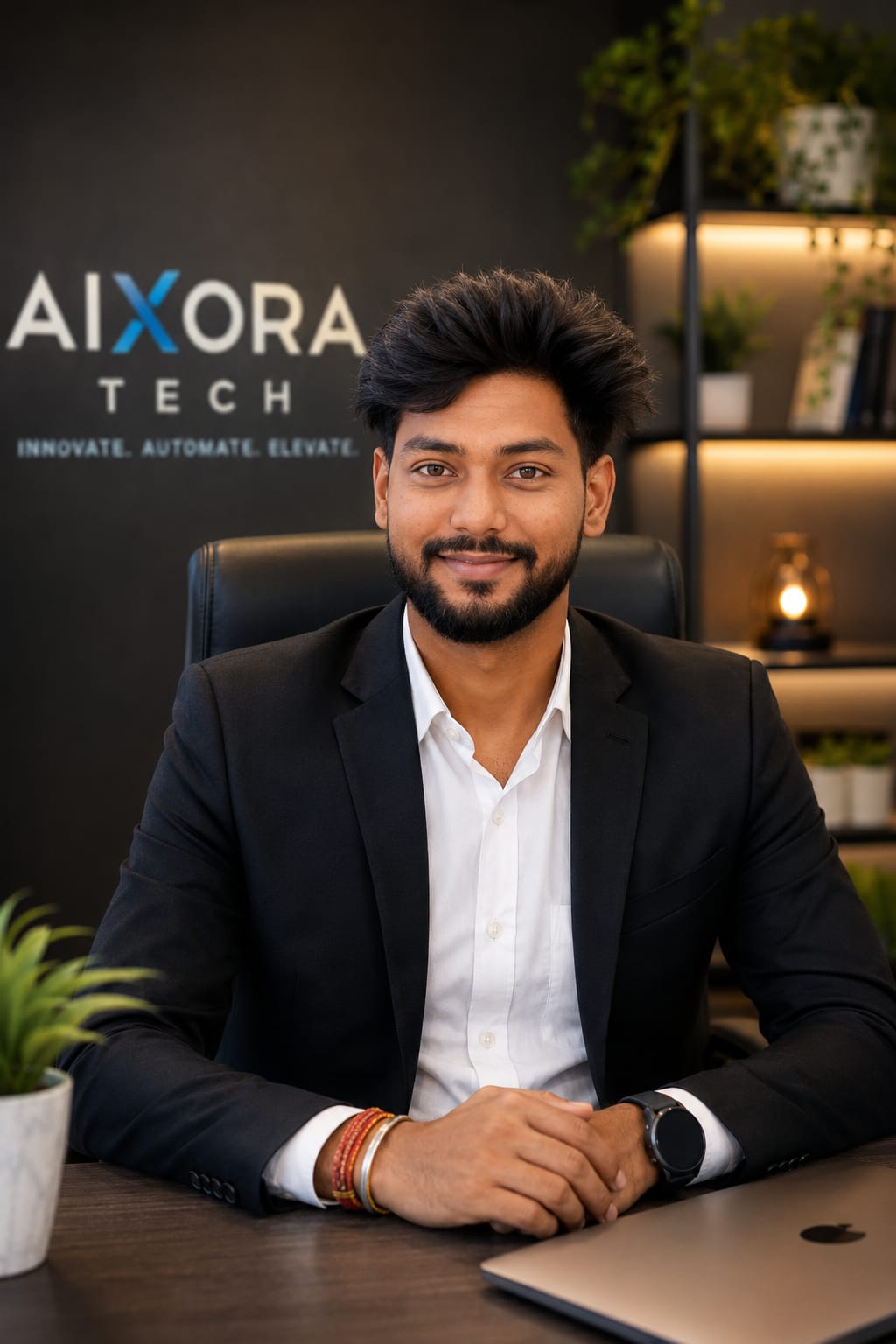 Aashish - Founder & CEO of Aixora Tech